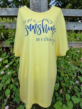 "Sunshine On A Cloudy Day" - Graphic Tee